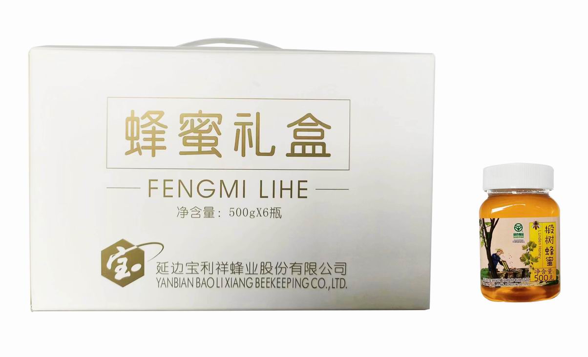 椴树蜂蜜礼盒500g*6瓶